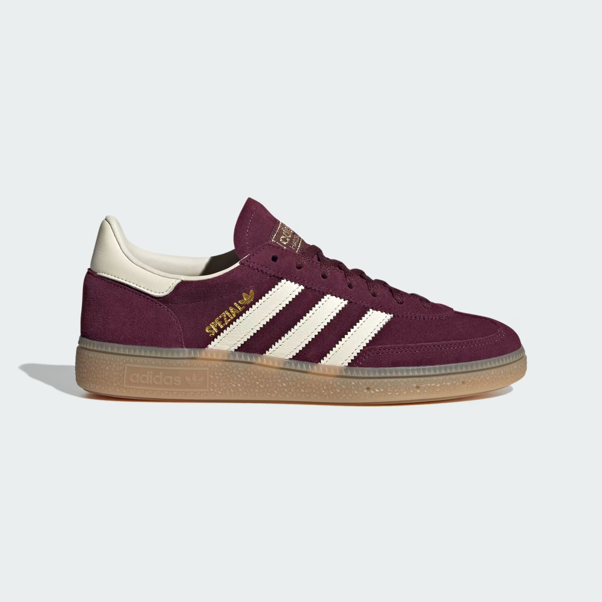 Maroon / Cream White / Gold Metallic